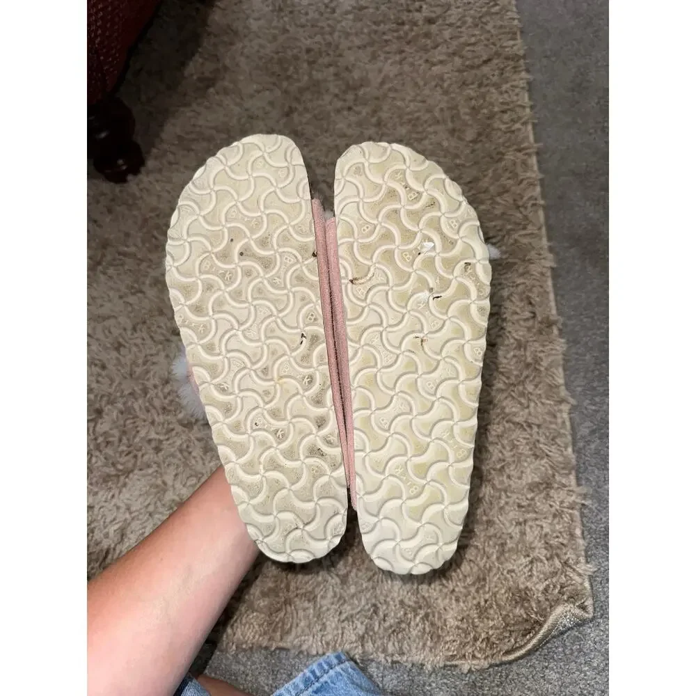 Birkenstock Arizona Shearling in Pink Clay women’s Size 40 9-9.5
